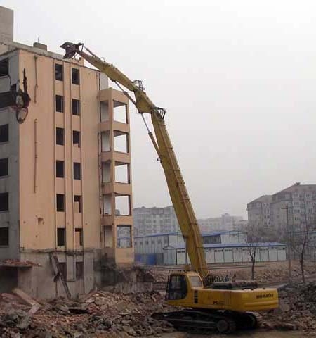 挖掘機(jī)拆樓臂，挖掘機(jī)拆樓臂廠家，挖掘機(jī)改裝拆樓臂