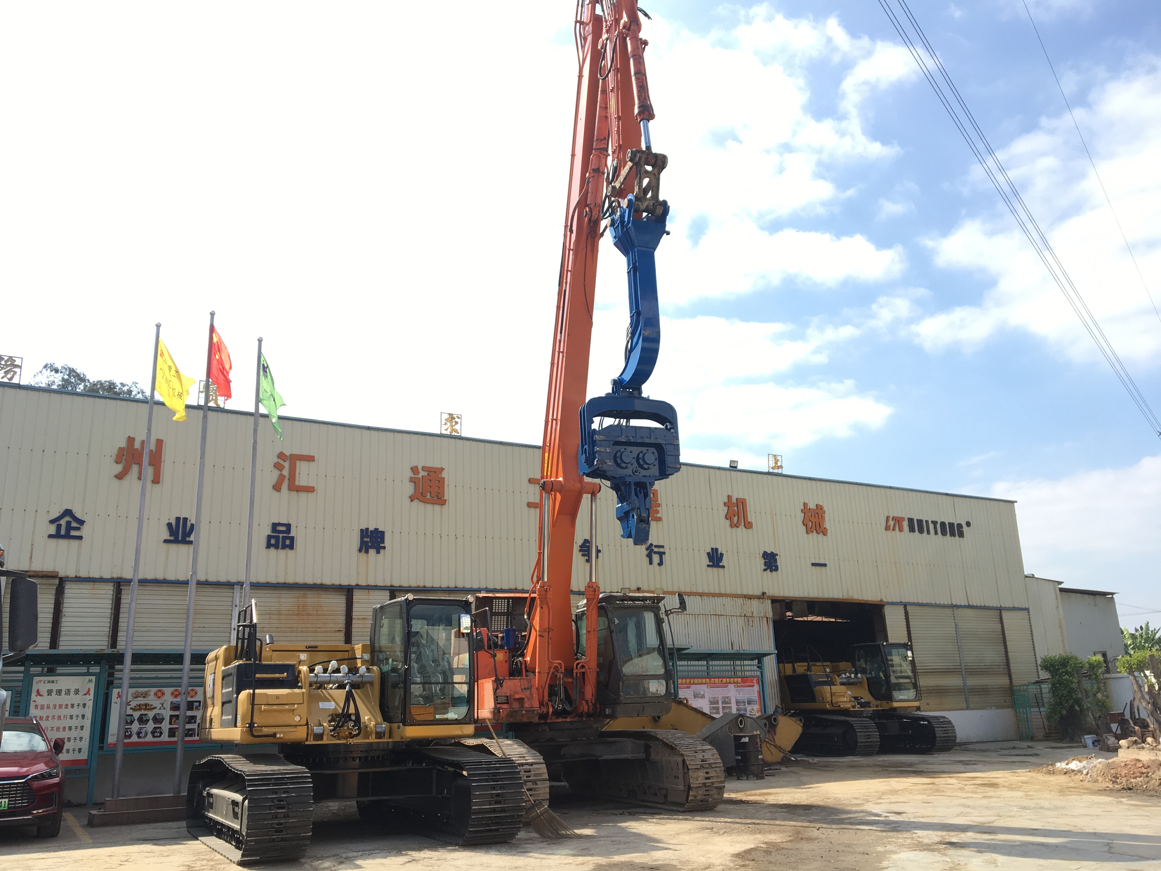 挖掘機(jī)打樁臂、打樁臂、挖掘機(jī)打樁臂廠(chǎng)家
