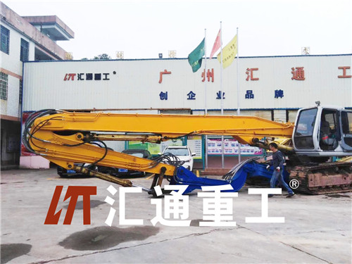 挖掘機(jī)打樁臂、打樁臂、打樁錘、挖掘機(jī)打樁臂廠家
